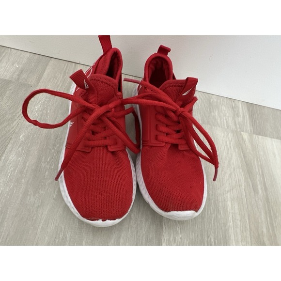 Nautica Red Kappil Tonal infant sneakers shoes sz 12 - Picture 4 of 9